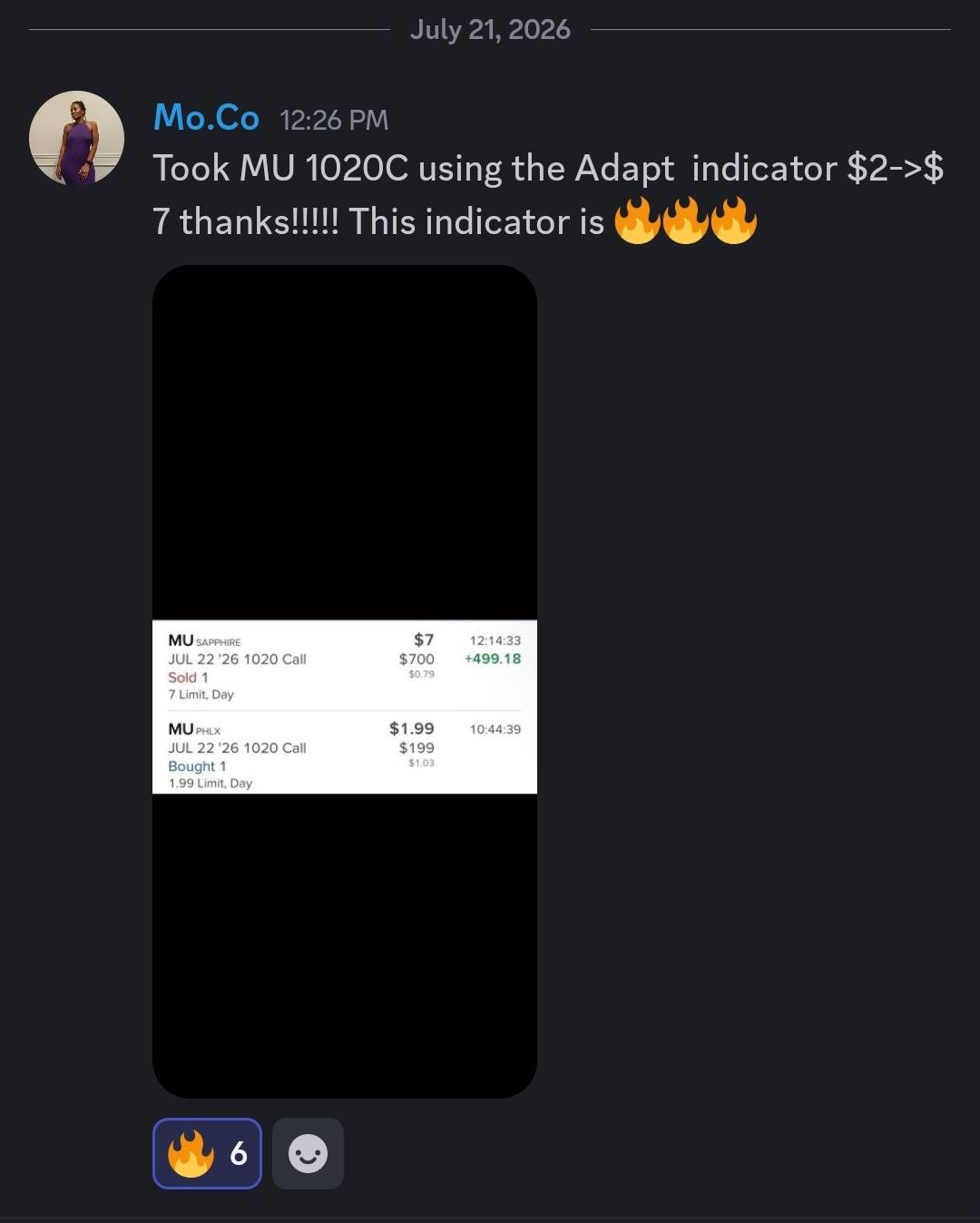 Mo.Co MU trade